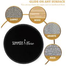 Sliding Discs Gliding Discssmooth Exercise Core Sliders Reversible For Use On Carpet Or Hard Floors Abdominal Total Body Workout No Equipment Workout Home Gym