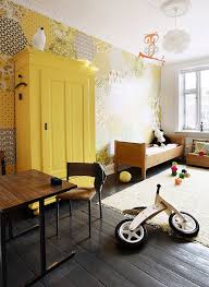 Define a wonderful experience in any kids' bedroom inspired by this eclectic concept from culver city residence. Eclectic Kids Rooms Eclectic Kids Room Kids Room Inspiration Yellow Living Room