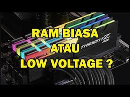 Ddr3 beroperasi dengan tegangan 1.5 volt. Cara Mengetahui Memory Low Voltage Atau Biasa Pada Komputer Youtube