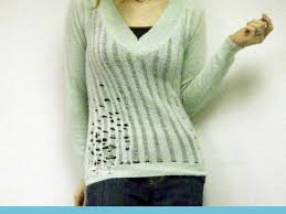 (oh wait, that's september, but i was very pregnant in august!😍.) it's the warmest month of the year. How To Distress A Sweater Distressed Sweater Tutorial