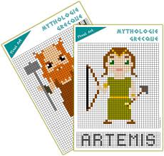 Pixel Art Mythologie Grecque Art Mythologie Grecque Pixel Art Mythologie