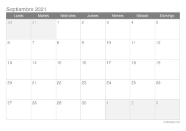 Abajo de cada foto hay un link para descargar el pdf del mes correspondiente. Calendario Septiembre 2021 Para Imprimir Icalendario Net