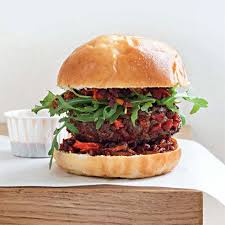Beef Burger With Chorizo And Paprika Recipe Homemade Burger Recipe Homemade Burgers Good Food Channel