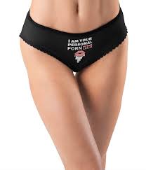 I Am Your Personal Porn Star Sexy Panties, Lingerie, Womens Underwear,  Womens Briefs - Etsy