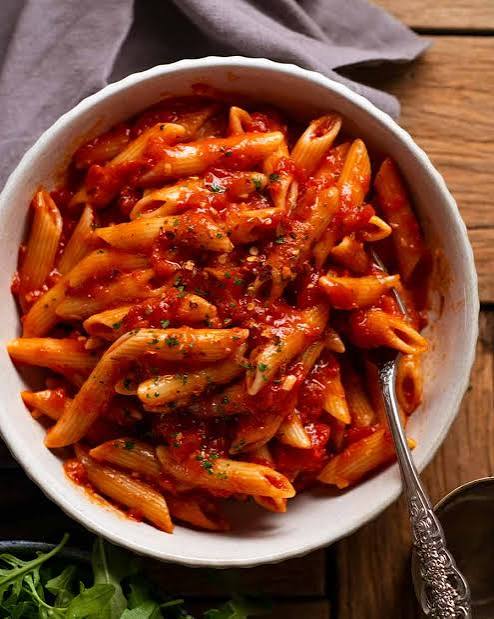 Penne In Spicy Arrabbiata (Veg)