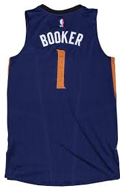Authentic, swingman and replica devin booker jerseys, with prices and what's available to buy online. Lot Detail 2016 17 Devin Booker Game Used Phoenix Suns Road Jersey Used For 6 Games Nba Meigray Loa