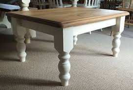 Lovely Large Solid Pine Coffee Table Shabby Chic Painted In Laura Ashley Ebay Shabby Chic Coffee Table Pine Coffee Table Shabby Chic Furniture