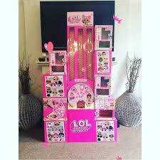 We Just Love The Lol Surprise Boxes We Finally Got A Big Stand How Many Boxes Do You Guys Have Let Us Lol Dolls Toys For Girls Monster High Birthday Party