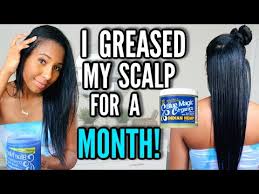 I Greased My Scalp For A Month And This Is How My Hair Feels Youtube