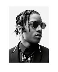 You have the option of letting the braid down or tying it up and flaunting it at the back of the head. A Ap Rocky Is The New Face Of Dior Homme Mens Braids Hairstyles Asap Rocky Hair Mens Braids
