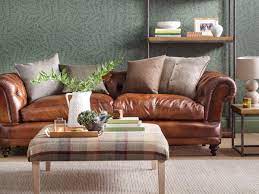 Sidolo left corner sofa made of velvet silver length: 10 Best Leather Sofas The Independent The Independent