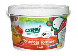 Although there are many options for homemade fertilizer, this one has worked best for me: Tomatoes And Vegetables Organic Fertilizer 4 6 8