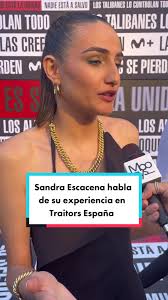 #sandraescacena habla de #traitors en la #premiere #alfombraroja de  #launidadkabul #buendiaestudio #movistar #argentina #madrid #plazacallao  #serie #series #redcarpet #fy #fyp #tiktok #foryou ...