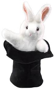 Rabbit In A Hat Puppet Folkmanis Http Www Amazon Com Dp B00000k4le Ref Cm Sw R Pi Dp Hts1tb1ff1bka3tm Rabbit In A Hat Hand Puppets Puppets
