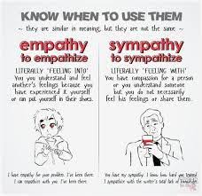 Image Result For Empathy Vs Sympathy Quotes Sympathy Quotes Understanding Feelings Sympathy