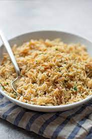 Perfect Rice Pilaf Lifemadesimplebakes Com Pilaf Recipes Rice Side Dishes Recipes