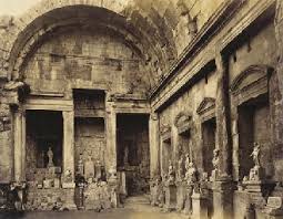 Maison carré banlieue photos anciennes historique hommes colonial browse the latest interior design trends, top 10 lists and more at 2modern. Edouard Denis Baldus 4 Works Nimes Temple De Diane Nimes Maison Carree Arc Antique En Provence Et Nimes Temple De Diane Mutualart