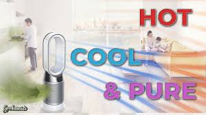 Dyson claims that this fan automatically senses particles and gases, capturing 99.95% of ultrafine particles, then pushes out purified air around the room. Dyson Pure Hot Cool Purifying Fan Heater Review Youtube