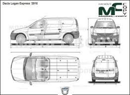 Dacia Logan Express 2010 Drawing Ai Cdr Cdw Dwg Dxf Eps Gif Jpg Pdf Pct Psd Svg Tif Bmp Dacia Logan Dacia Commercial Vehicle