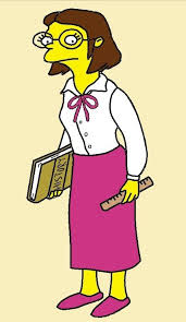 2nd Grade Teacher Ms Hoover Simpsons Characters The Simpsons Show Simpsons Art