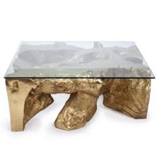 Sequoia Coffee Table Gold Coffee Table Glass Top Coffee Table Coffee Table