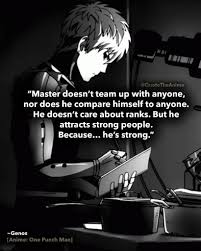 Even the most powerful weapon would be meaningless if its wielder is weak..2. 23 Powerful One Punch Man Quotes Wallpaper Qta
