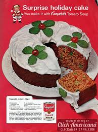Have Yourself A Little Tomato Soup Fruitcake For A Very Retro Christmas 1960s Tomato Soup Cake Fruit Cake Holiday Cakes