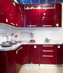 Cuisine Rouge Et Harmonisee Aux Accents Blancs 30 Idees Cuisine Rouge Deco Cuisine Rouge Cuisines Design