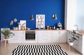 blue paint color options for kitchens