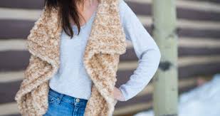 Find deals on products in womens shops on amazon. Faux Fur Vest Crochet Pattern Mama In A Stitch