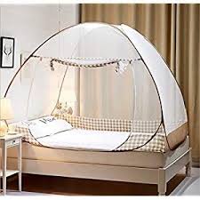 Mosquito Net Bed Tent Pop Up Mosquito Net For Bed Bed Canopy Baby Mosquito Nets Trip Insect Fly Screen Bedroom Mosquito Netting Brown 190x100x100cm Crib B Bed Tent Baby Canopy Canopy