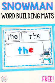 We did not find results for: Snowman Word Building Mats For Winter
