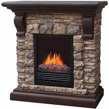 Create warmth and comfort in your home with an electric fireplace today, at great prices. 40 Polyfiber Electric Fireplace Tan Walmart Com Walmart Com