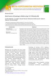 Balita pendek (stunted) dan sangat pendek (severely stunted) adalah balita dengan panjang badan (pb/u) atau tinggi badan (tb/u) menurut umurnya di indonesia, sekitar 37% (hampir 9 juta) anak balita mengalami stunting indonesia adalah negara dengan prevalensi stunting kelima terbesar. Prevalence N Of Different Nutritional States In Stunted And Download Table