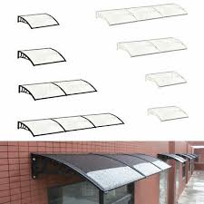 The diy guide to energy efficient home project. Door Canopy Outdoor Awning Porch Cover Patio Door Awning Window Garden Canopy Shelter 278 Cm X 90 Cm White Diy Tools Canopies