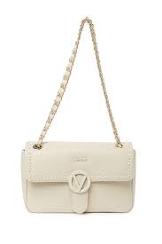 Valentino By Mario Valentino Antoinette Preciosa Leather Shoulder Bag In Milk Modesens