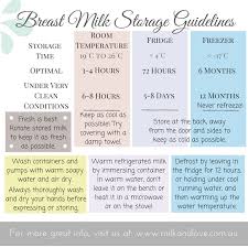 20 extraordinary breast milk safety chart