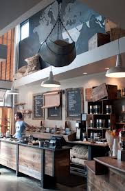 Inspiration Monday Cafe And Coffee Coffee Shop Decor Cafe Decor Rustic Coffee Shop