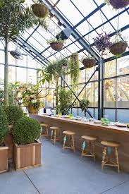 La S Koreatown Greenhouse The Line Hotel S Commissary Restaurantrr Serre Restaurant Jardin D Hiver Jardin Cafe