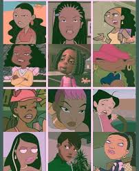 Female Black 90s Cartoon Characters Pin By Shaizzleee On Black Magic Black Girl Cartoon Black Cartoon Characters Black Girl Magic Art