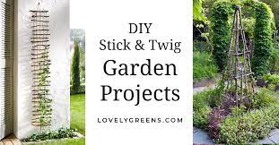 30 Garden Projects Using Sticks Twigs Lovely Greens