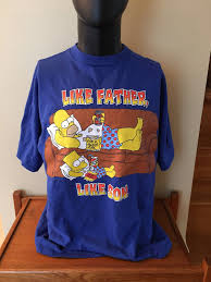 90 S Black Bart Simpson Shirt Vintage Simpsons Like Father Like Son T Shirt 90s Bart Simpson And Homer Simpson Graphic Tee Xl T Shirt Homer And Bart Tee Branded Shirts The Duff Duff Beer