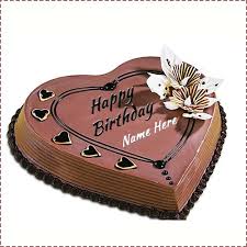 Are You Surprise Your Girlfriend Birthday Heart Chocolate Birthday Cake For Girlfri Birthday Cake Chocolate Happy Birthday Cake Pictures Birthday Cake Writing