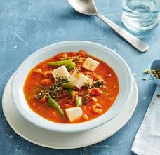 Minestrone Mit Seidentofu Fur Thermomix Rezept Thermomix Rezepte Rezepte Minestrone
