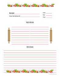 Vegi Full Page Recipe Card Recipe Book Templates Recipe Book Diy Diy Recipe Book Template