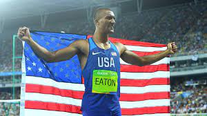 Diese liste ist teil der liste der olympiasieger in der leichtathletik. Zehnkampf Olympiasieger Eaton Und Vize Weltmeisterin Theisen Eaton Treten Zuruck Eurosport