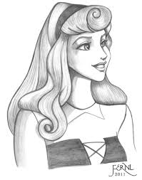 Princess Aurora Sketch By Fernl On Deviantart Disney Princess Sketches Disney Princess Drawings Princess Sketches