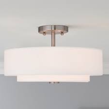 Craftmade 2 light flush mount ceiling fixture. Indoor Flush Mount Semi Flush Mount Ceiling Lights