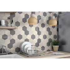 Hedron 5 X 4 Ceramic Field Tile Allmodern Kitchen Wall Tiles Kitchen Tiles Backsplash Kitchen Tiles