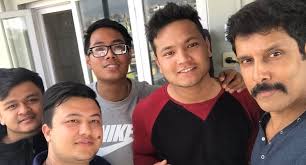 Vikram takes a break from Saamy-2 to oversee Varma shoot in Nepal